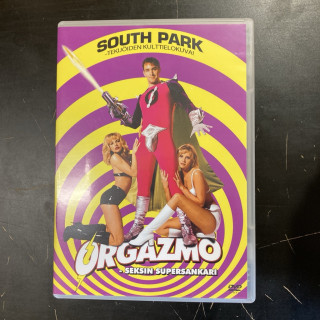 Orgazmo - seksin supersankari DVD (VG+/M-) -komedia-